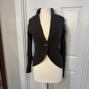 Eddie Bauer Dark Gray Women's Cardigan Sweater